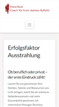 Mobile Screenshot of petra-kirst.de